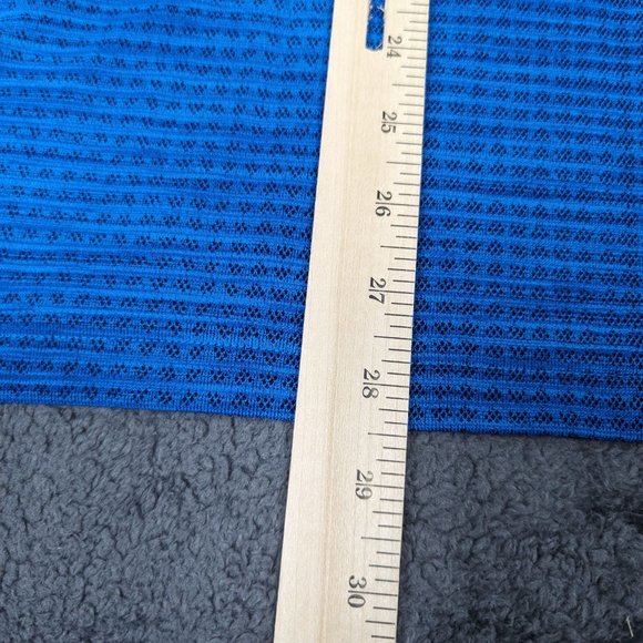 Under Armour Shirt Men Small Blue Lightweight Vanish Tee Short Sleeve Pullover - Picture 8 of 16